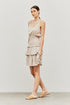 TENCEL SMOCKED WAIST DRESS